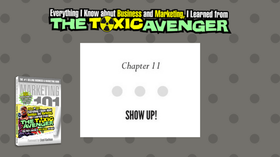 560px x 315px - Chapter 11: Show Up! - Everything I Know About Business and ...